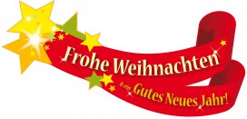 Weihnachten - Frohe Weihnachten Und Ein Gutes Neues Jahr! - Sticker Für