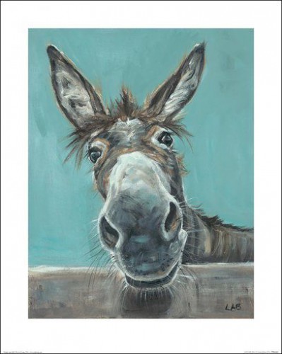 Donkeys - Well Hello There, Louise Brown - Art Prints - buy posters ...