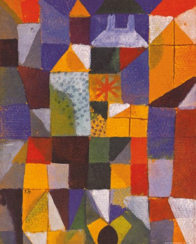 Paul Klee - Urban Composition With Yellow Windows, 1919 - Art Prints ...