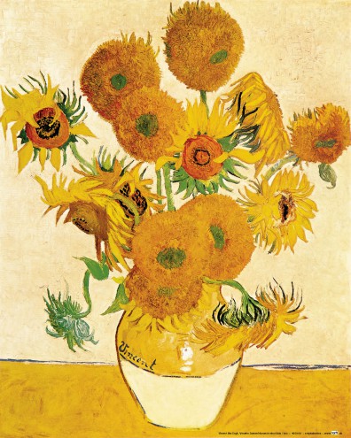 Vincent Van Gogh - Fourteen Sunflowers In A Vase, 1888 - Art Prints ...